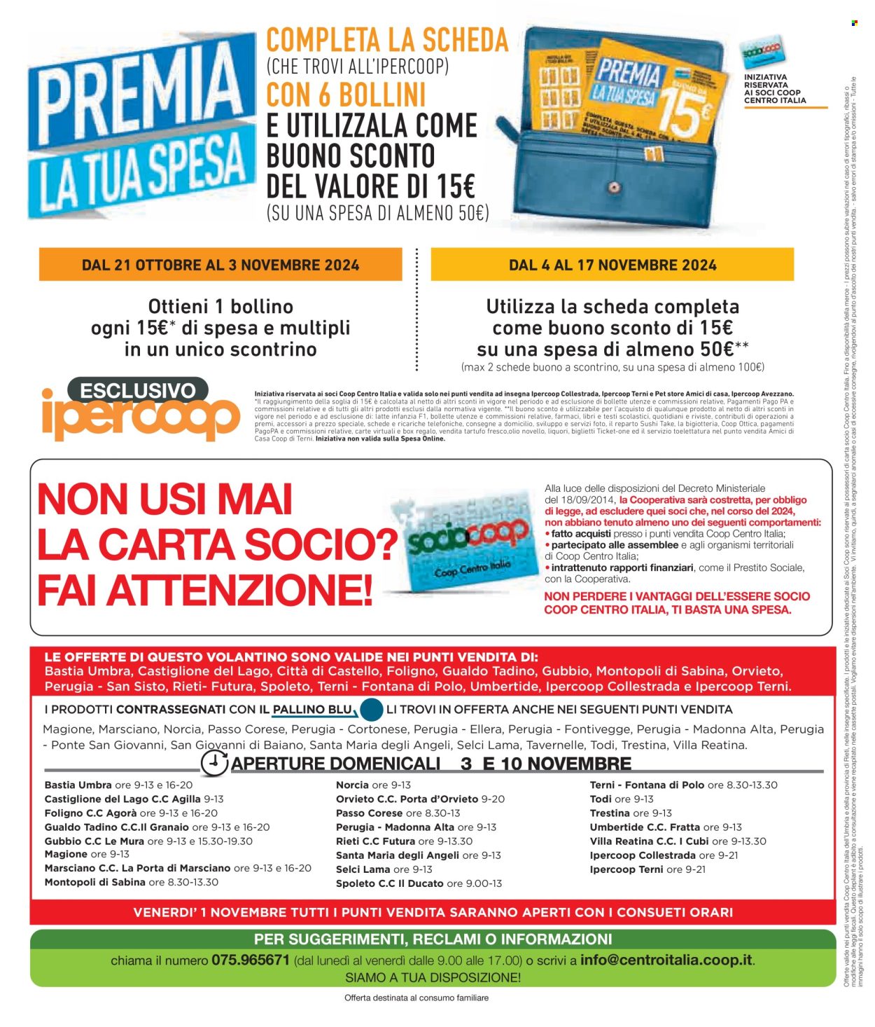 Volantino Coop - 31/10/2024 - 13/11/2024. Pagina 32