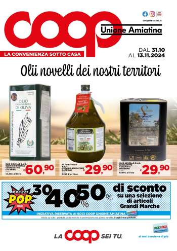 Volantino Coop - 31/10/2024 - 13/11/2024.