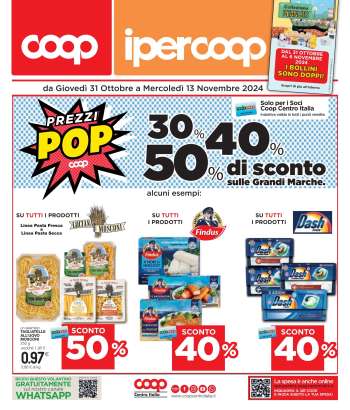 Volantino Coop - 31/10/2024 - 13/11/2024.