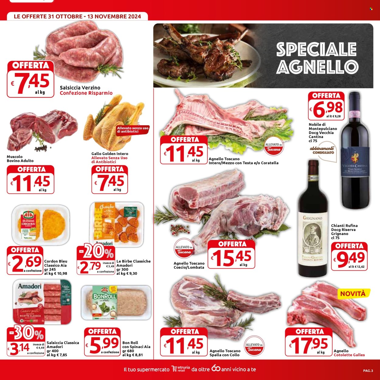 Volantino Carrefour - 31/10/2024 - 13/11/2024. Pagina 3