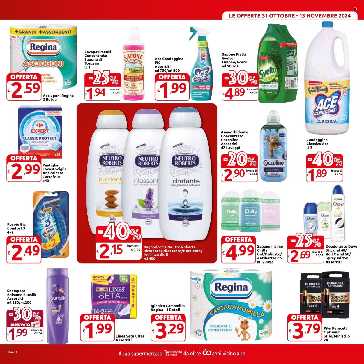 Volantino Carrefour - 31/10/2024 - 13/11/2024. Pagina 16