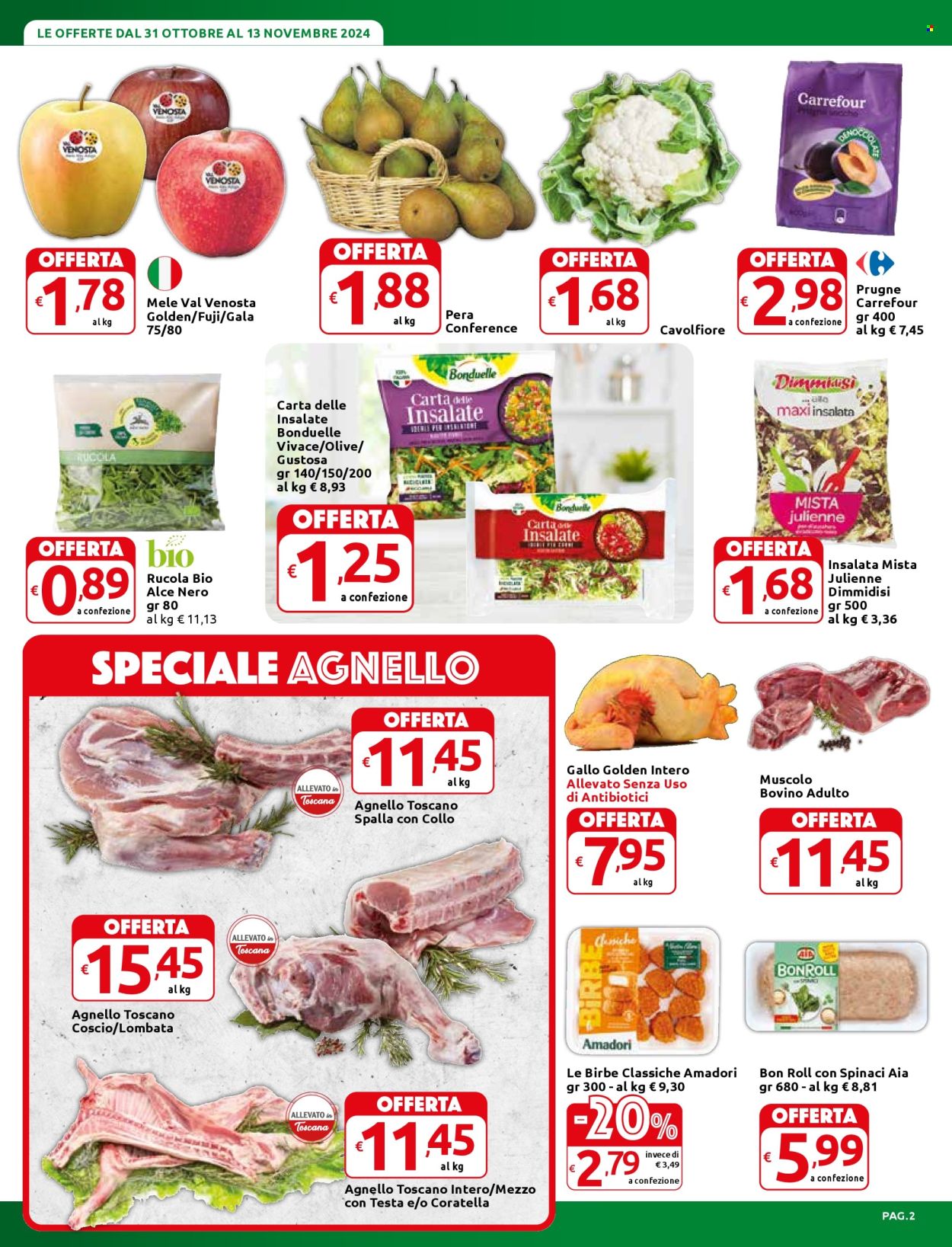 Leták Carrefour - 31.10.2024 - 13.11.2024. Strana 2