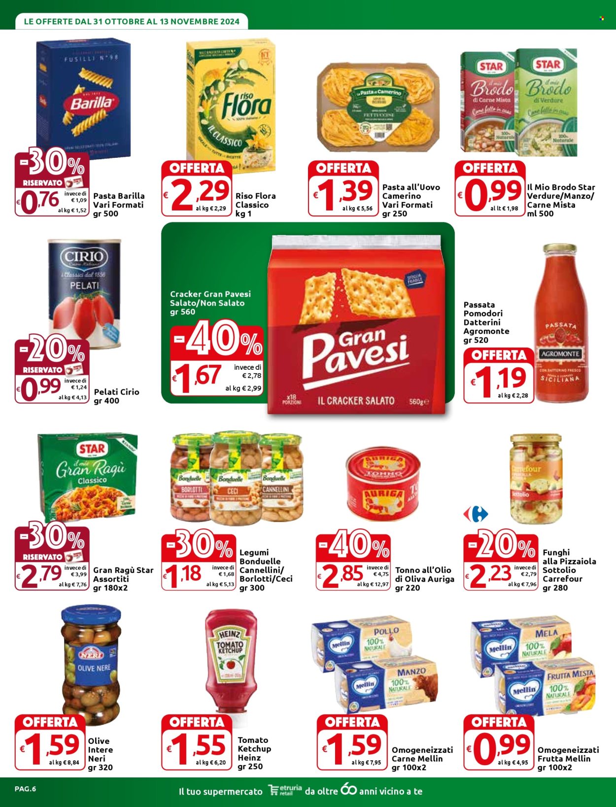 Volantino Carrefour - 31/10/2024 - 13/11/2024. Pagina 6