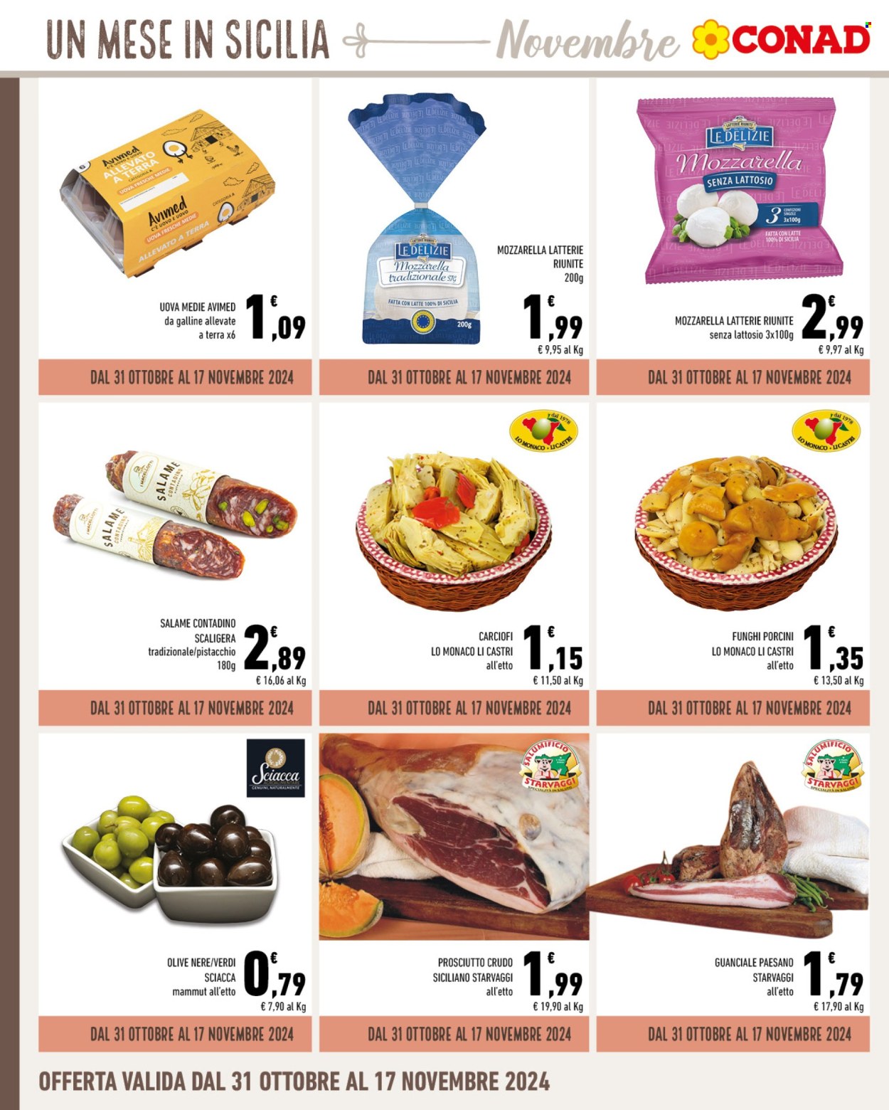 Volantino Conad - 31/10/2024 - 30/11/2024. Pagina 2