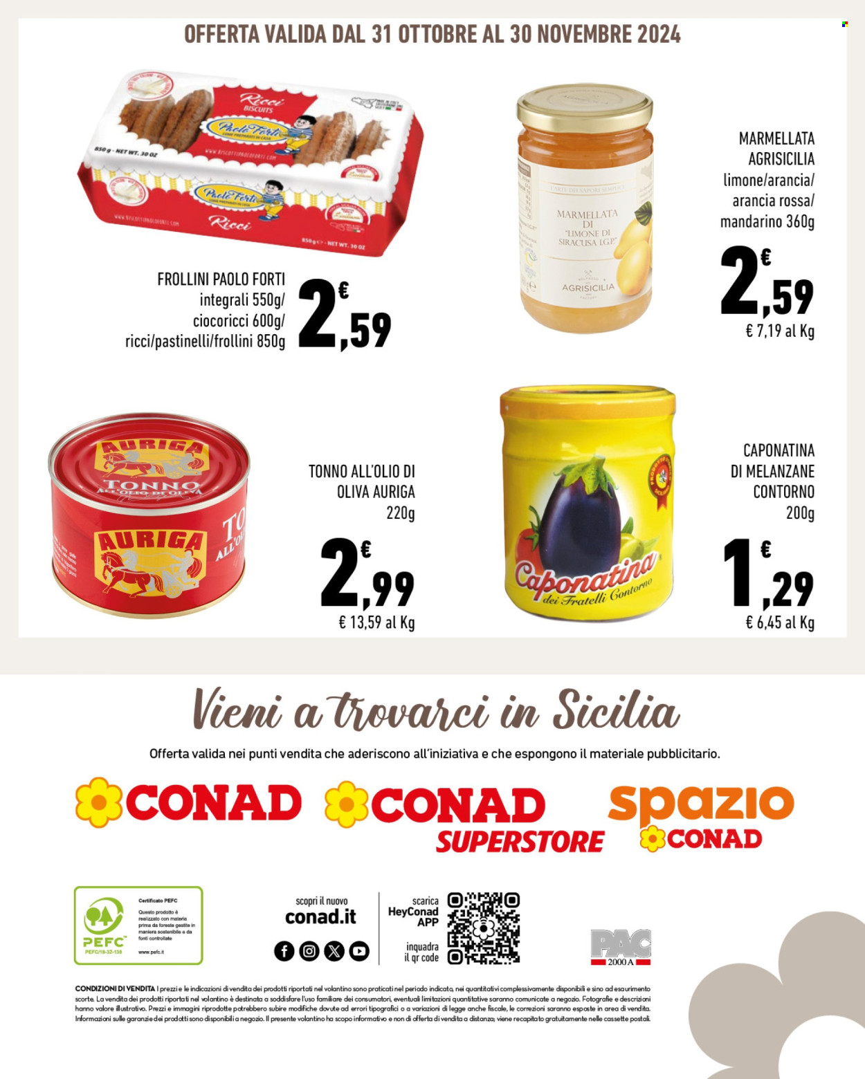 Leták Conad - 31.10.2024 - 30.11.2024. Strana 12