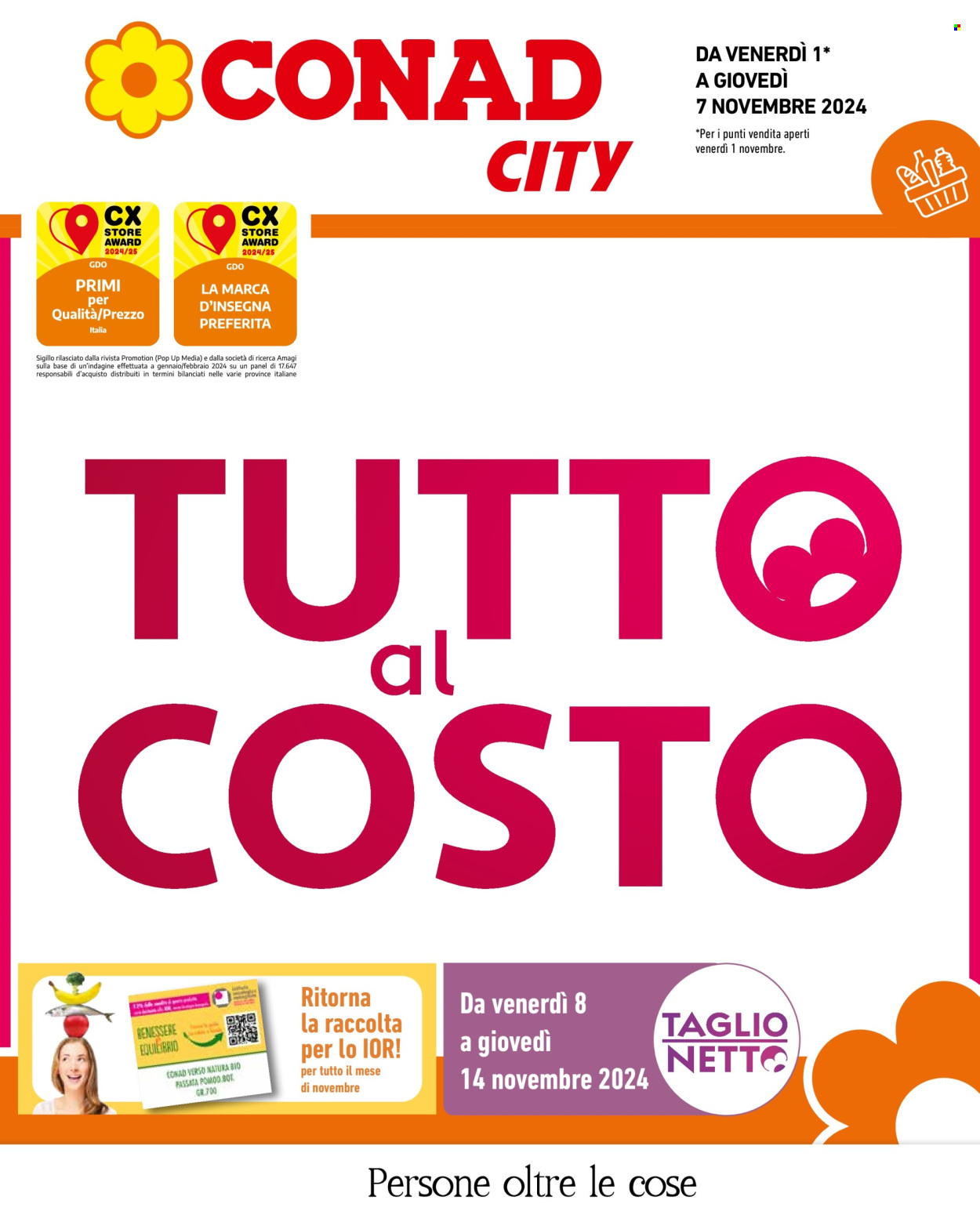 Leták Conad City - 1.11.2024 - 7.11.2024. Strana 1