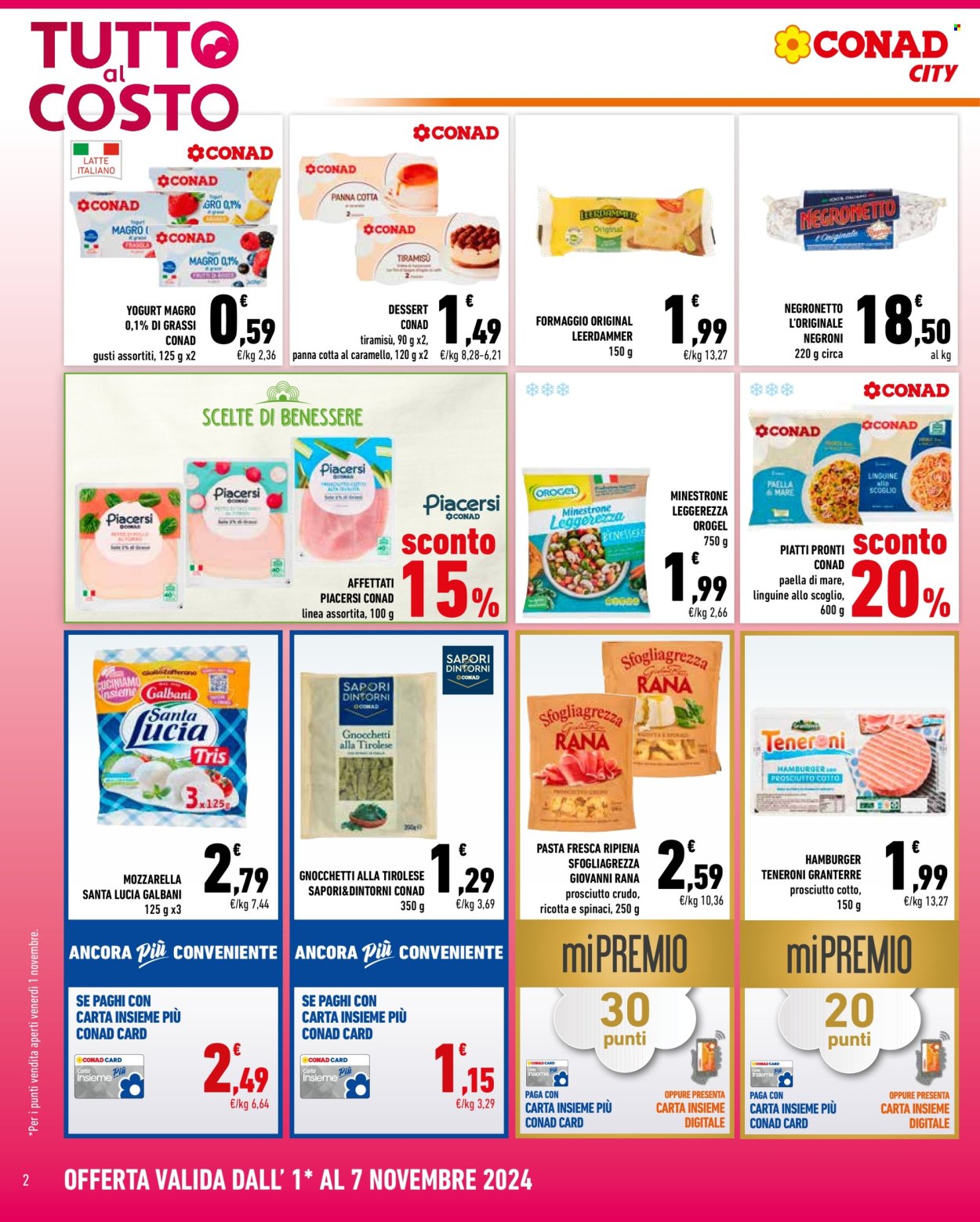 Leták Conad City - 1.11.2024 - 7.11.2024. Strana 2