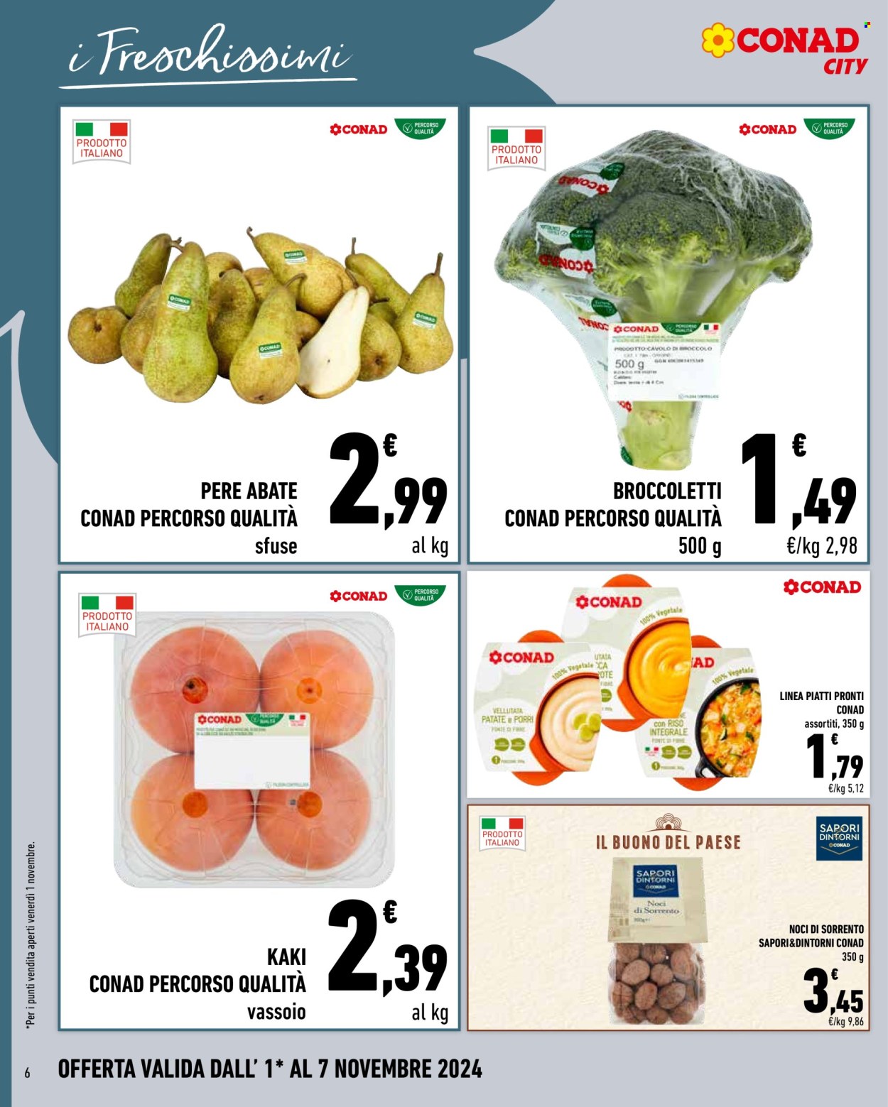 Volantino Conad City - 1/11/2024 - 7/11/2024. Pagina 6