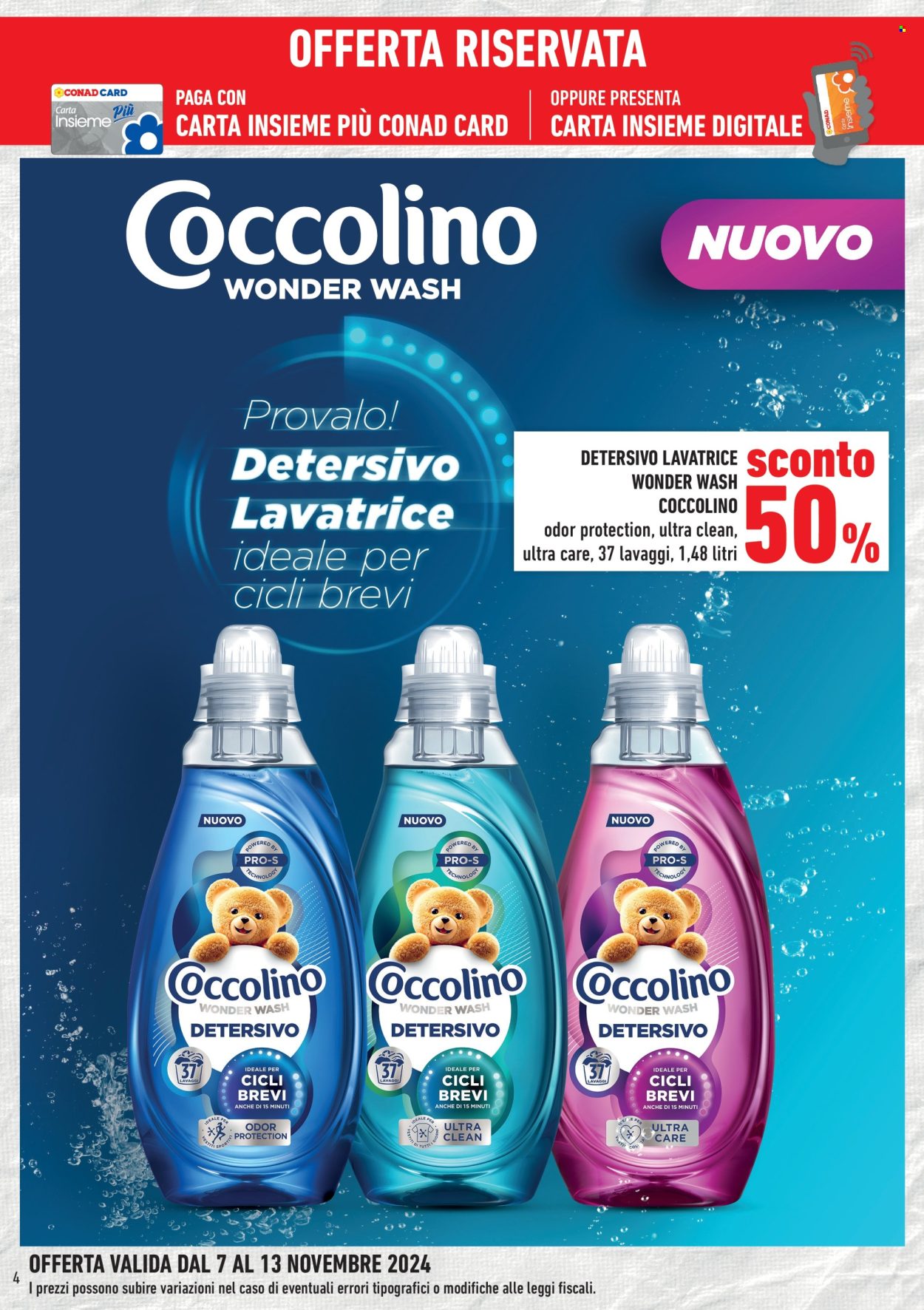 Leták Spazio Conad - 7.11.2024 - 13.11.2024. Strana 4