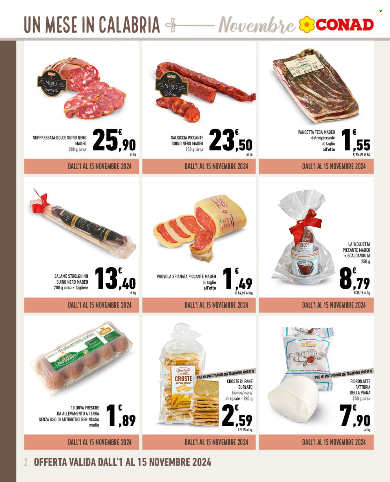 Leták Conad - 1.11.2024 - 30.11.2024. Strana 2