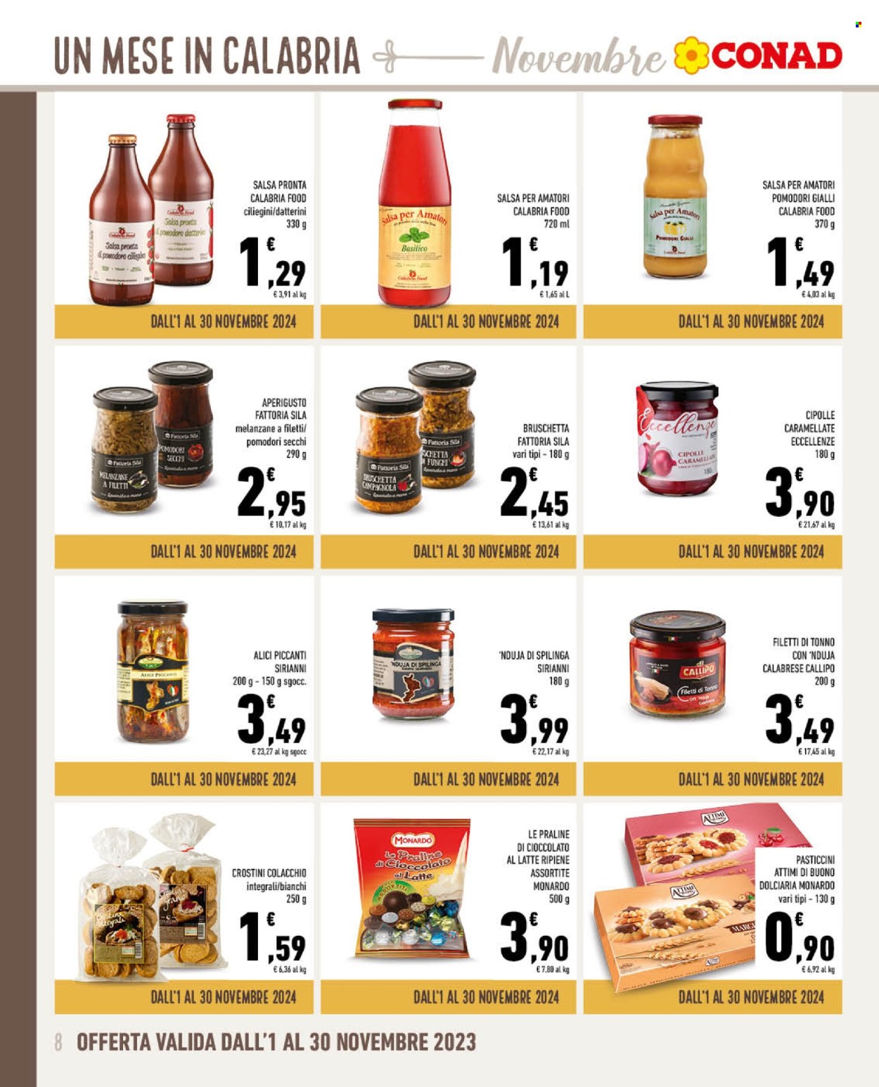 Volantino Conad - 1/11/2024 - 30/11/2024. Pagina 8