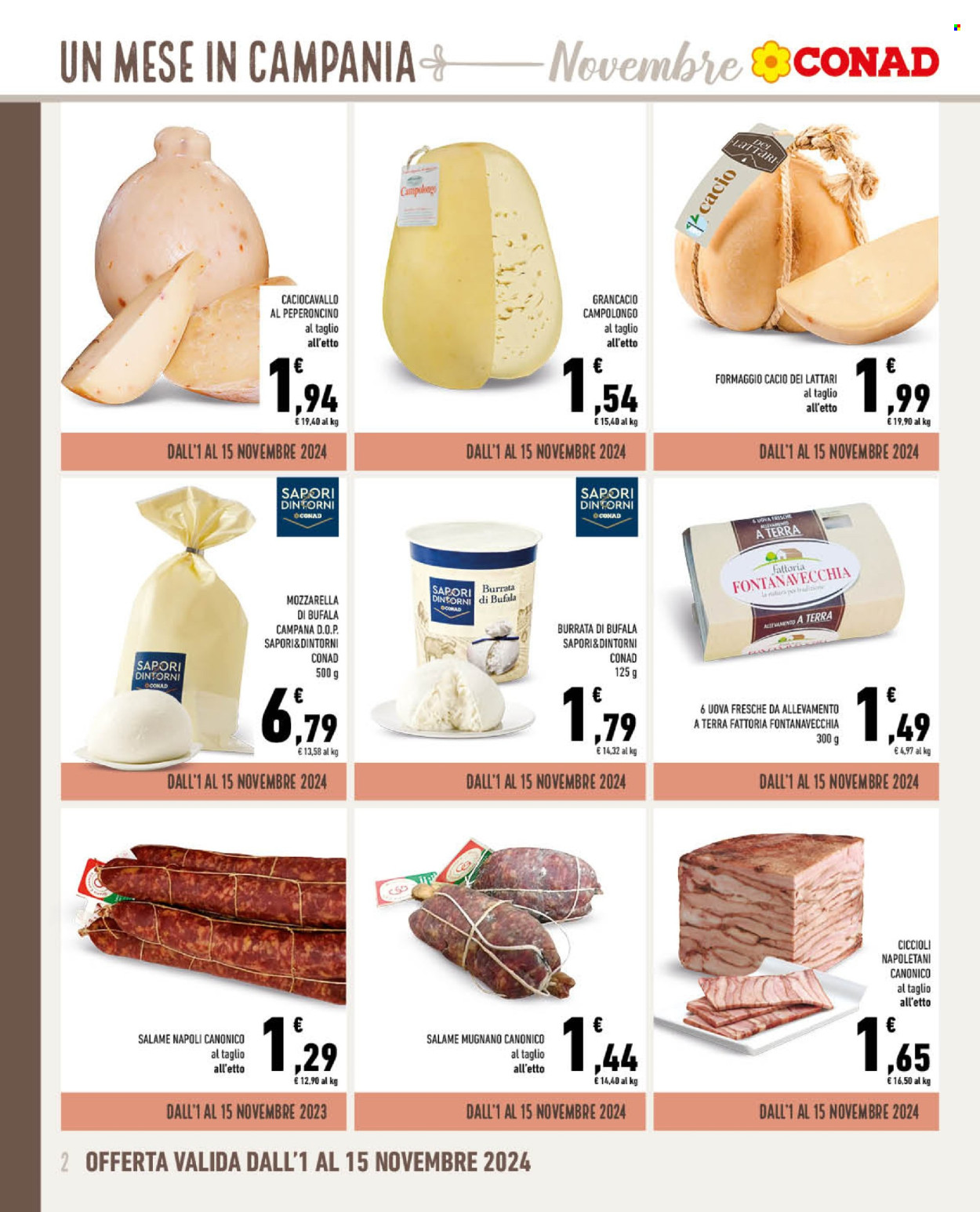 Leták Conad - 1.11.2024 - 30.11.2024. Strana 2