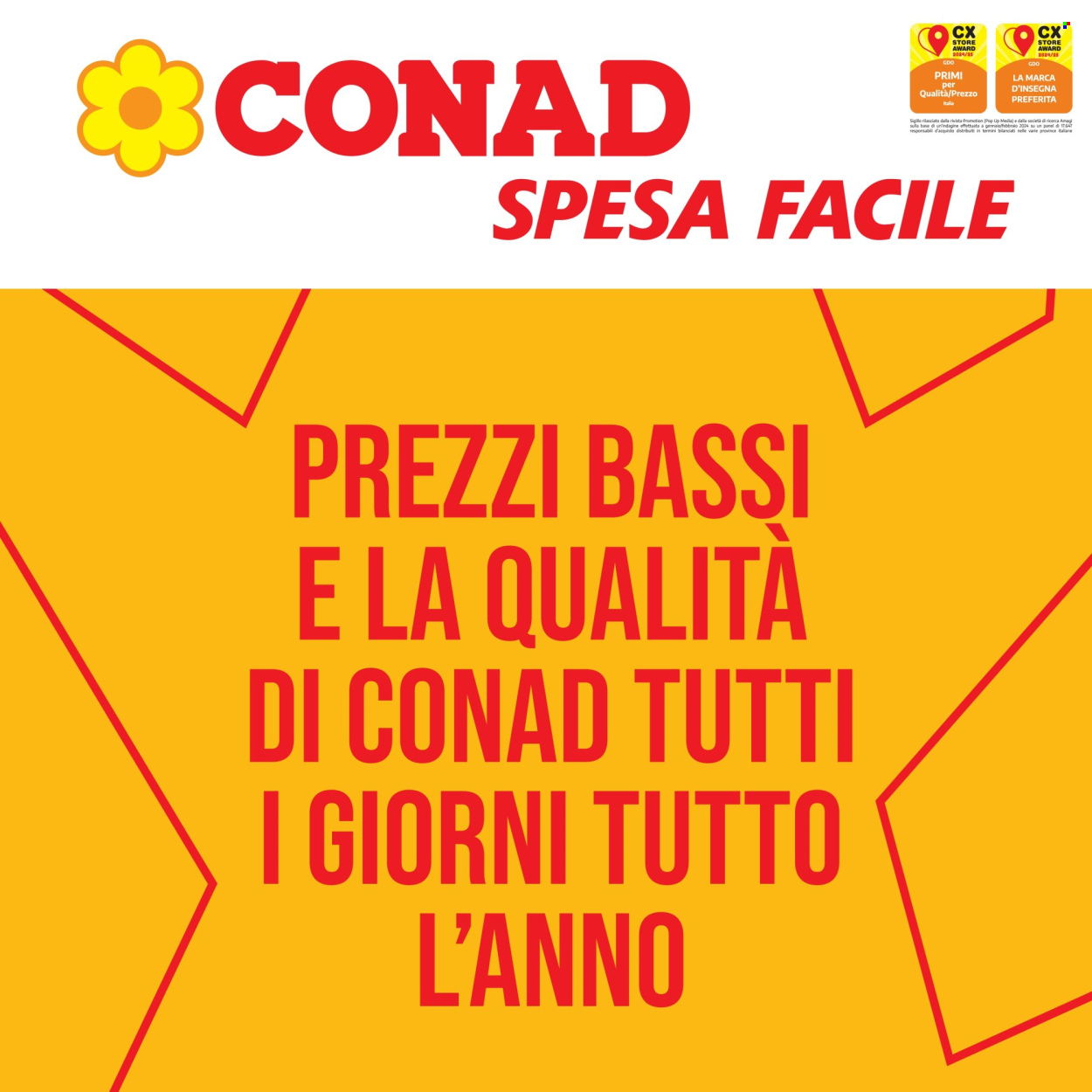 Volantino Spesa Facile Conad - 1/11/2024 - 30/11/2024. Pagina 1