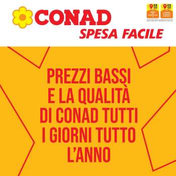 Volantino Spesa Facile Conad - 1/11/2024 - 30/11/2024.