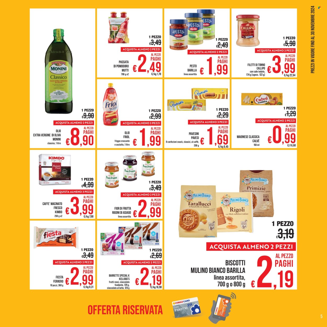 Volantino Spesa Facile Conad - 1/11/2024 - 30/11/2024. Pagina 5