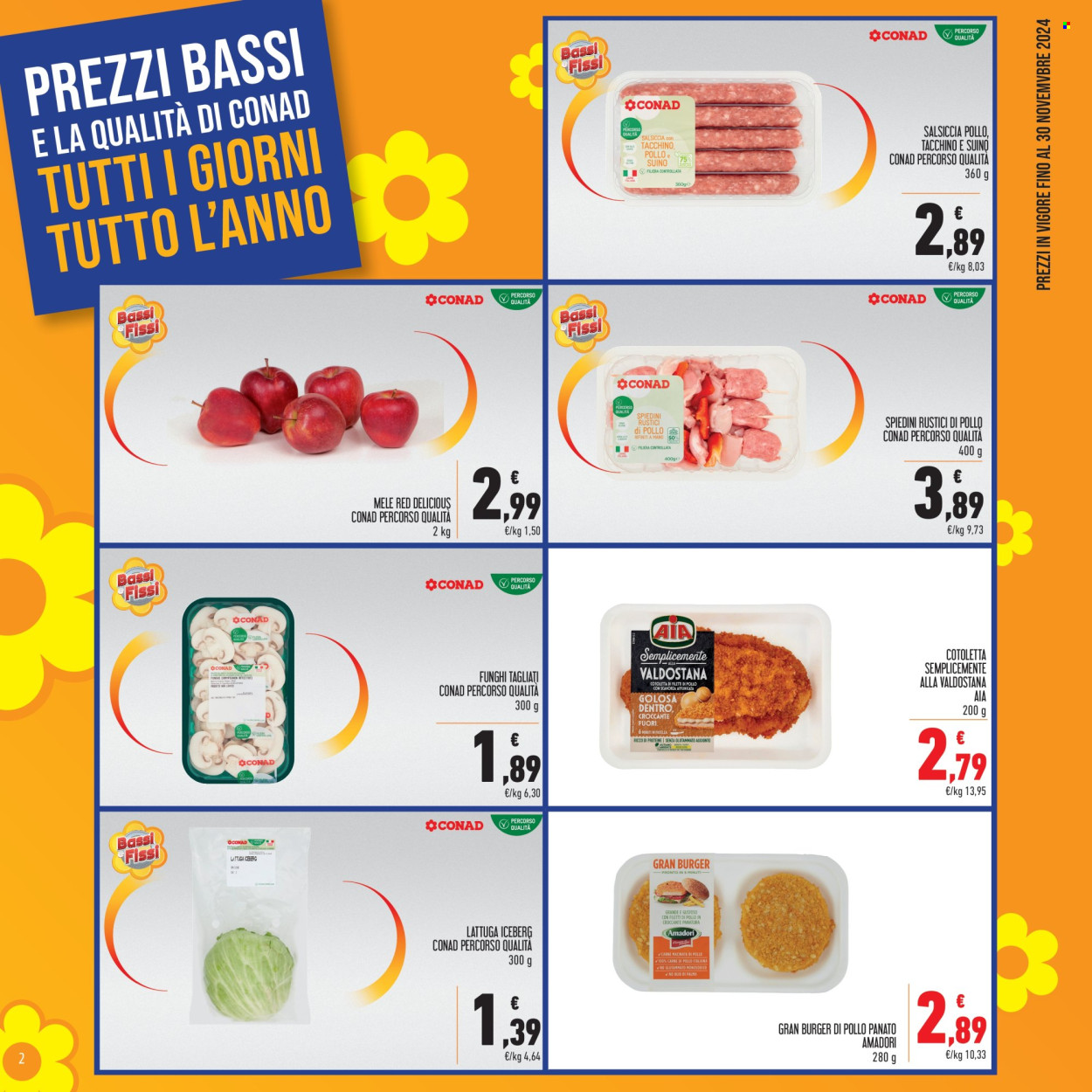 Volantino Spesa Facile Conad - 1/11/2024 - 30/11/2024. Pagina 2