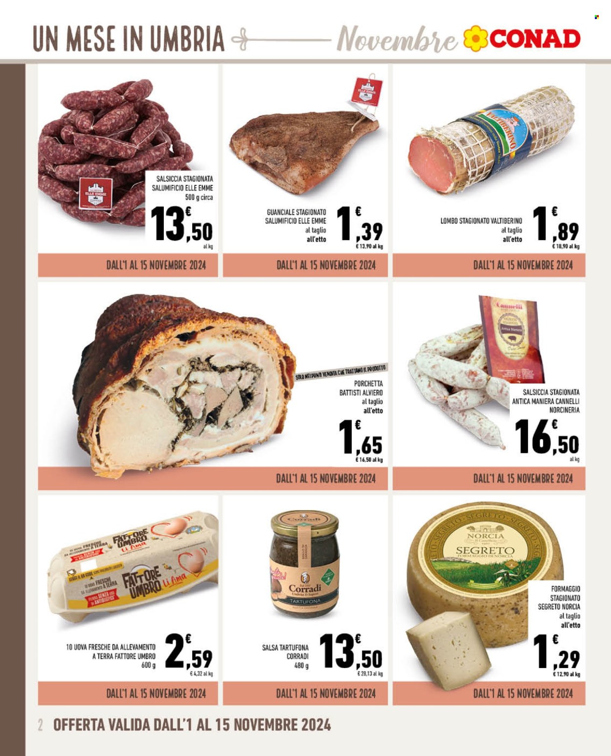 Leták Conad - 1.11.2024 - 30.11.2024. Strana 2