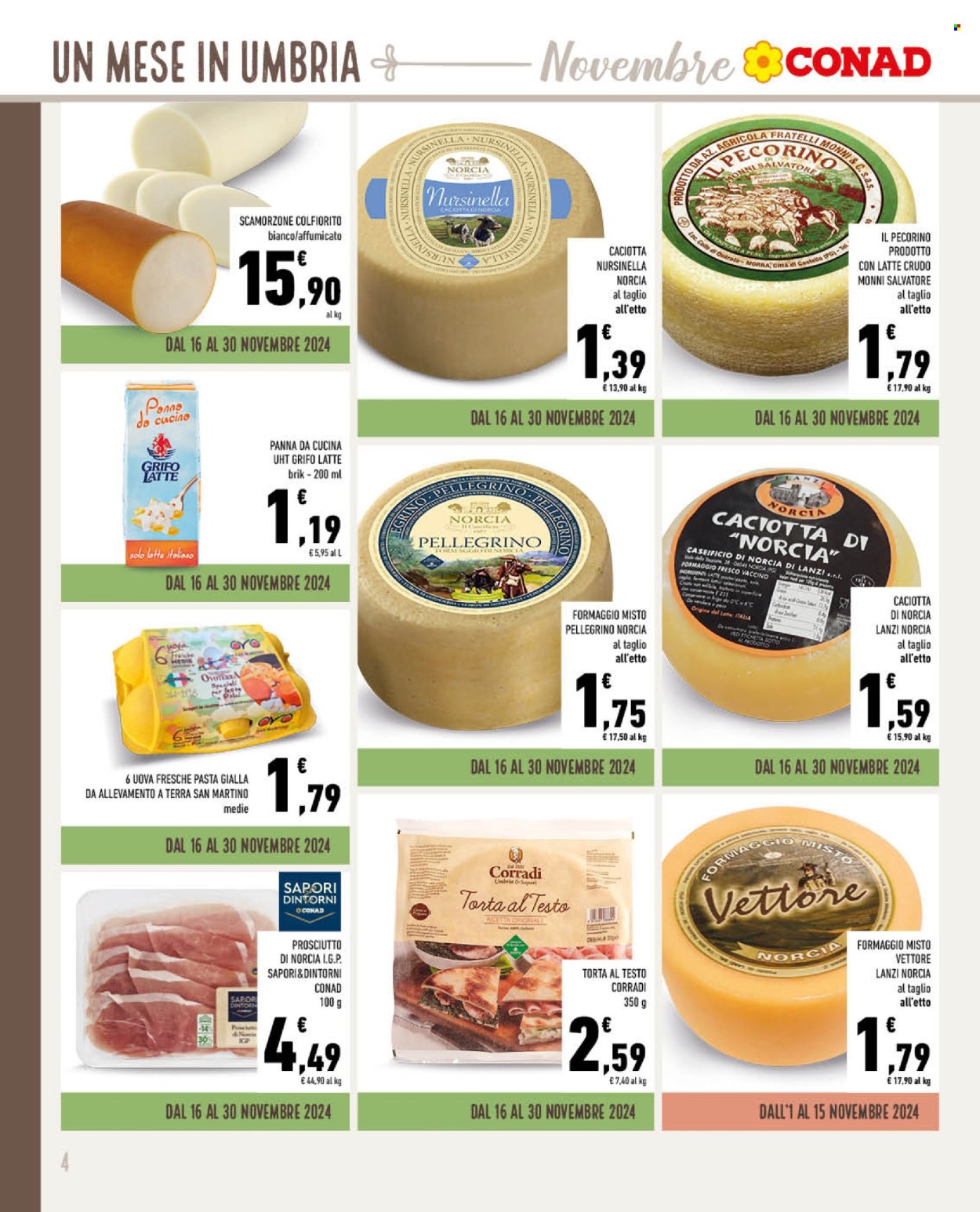 Leták Conad - 1.11.2024 - 30.11.2024. Strana 4