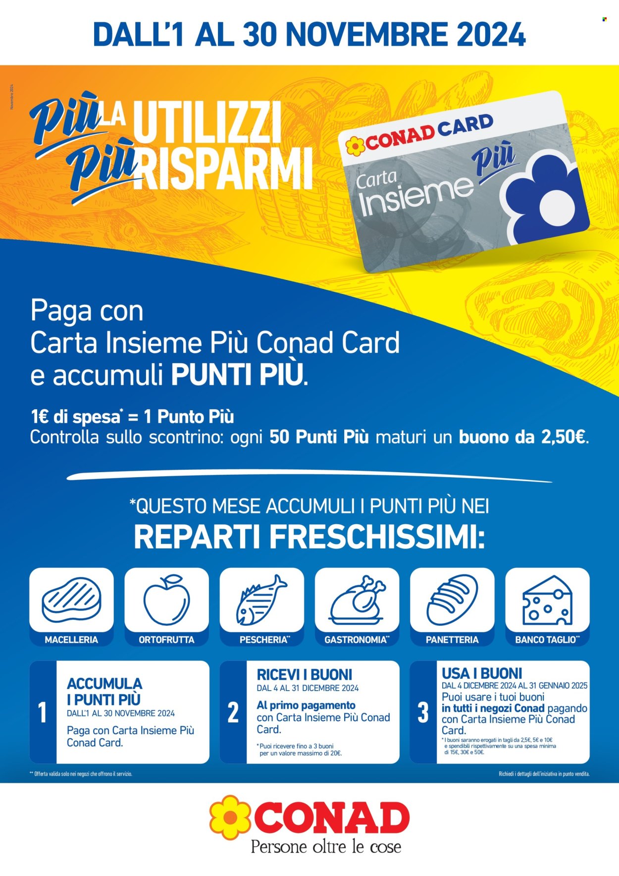 Leták Conad - 1.11.2024 - 30.11.2024. Strana 1