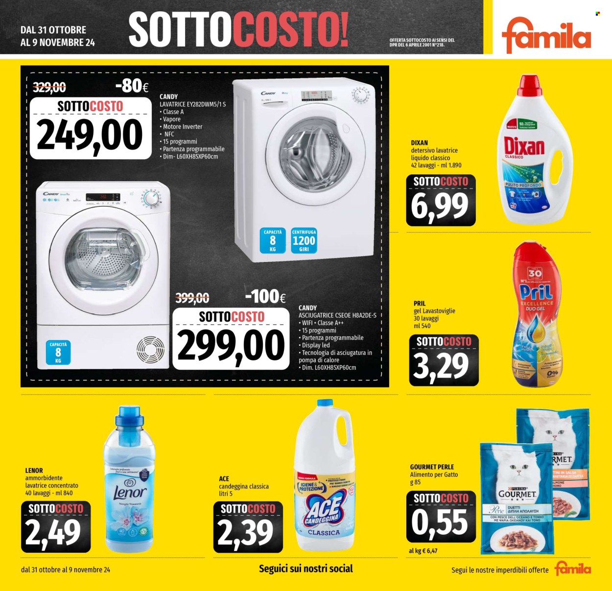 Volantino Famila - 31/10/2024 - 13/11/2024. Pagina 5