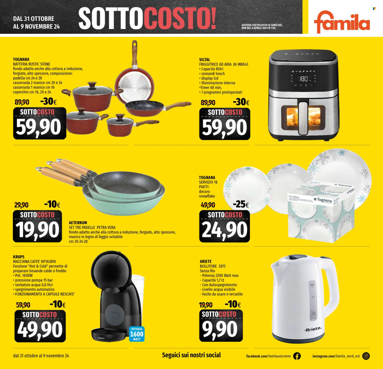 Volantino Famila - 31/10/2024 - 13/11/2024. Pagina 6