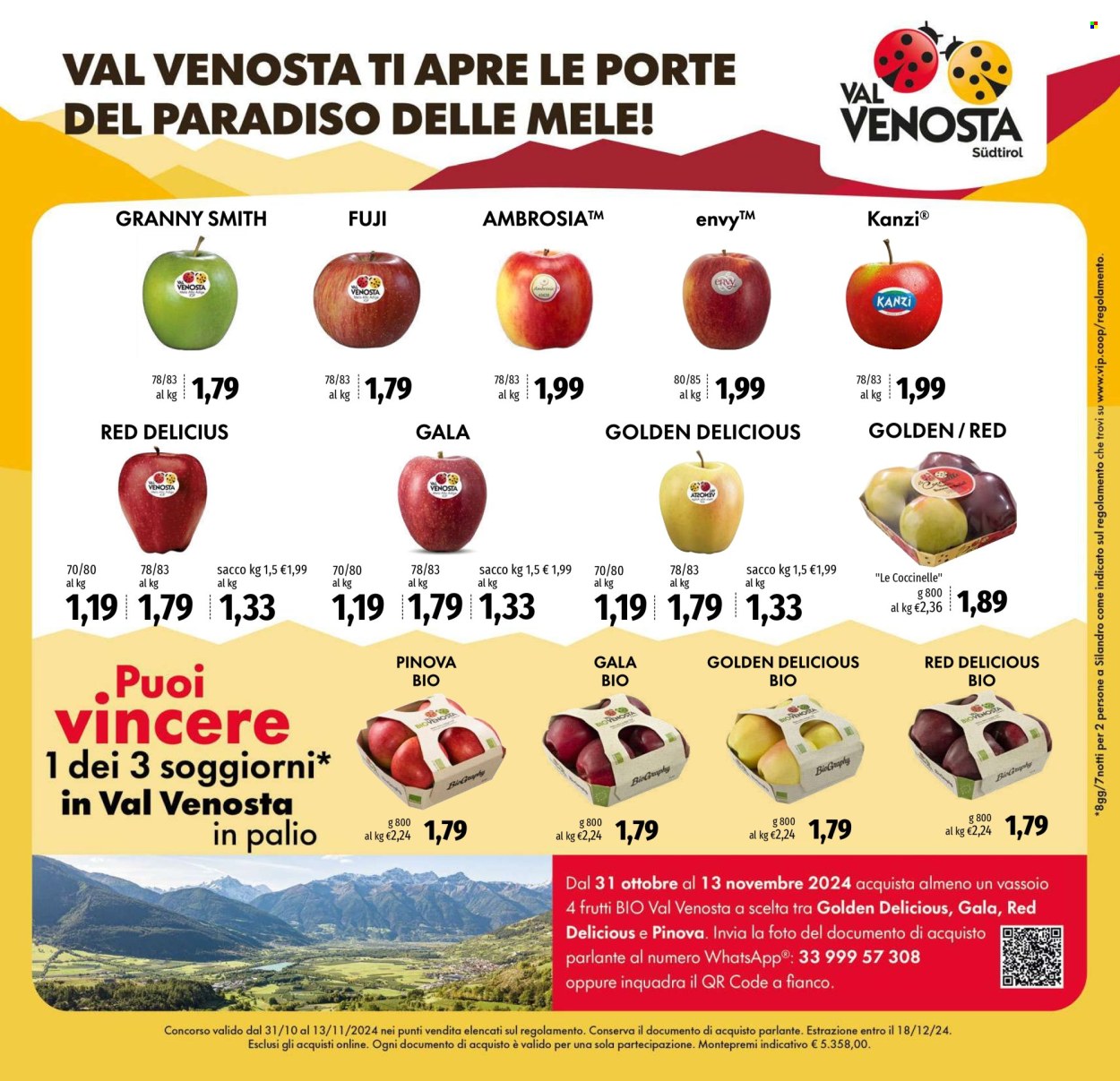 Volantino Famila - 31/10/2024 - 13/11/2024. Pagina 8
