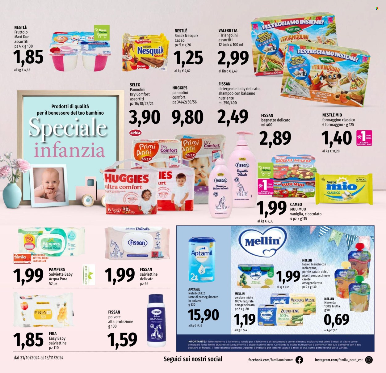 Volantino Famila - 31/10/2024 - 13/11/2024. Pagina 22