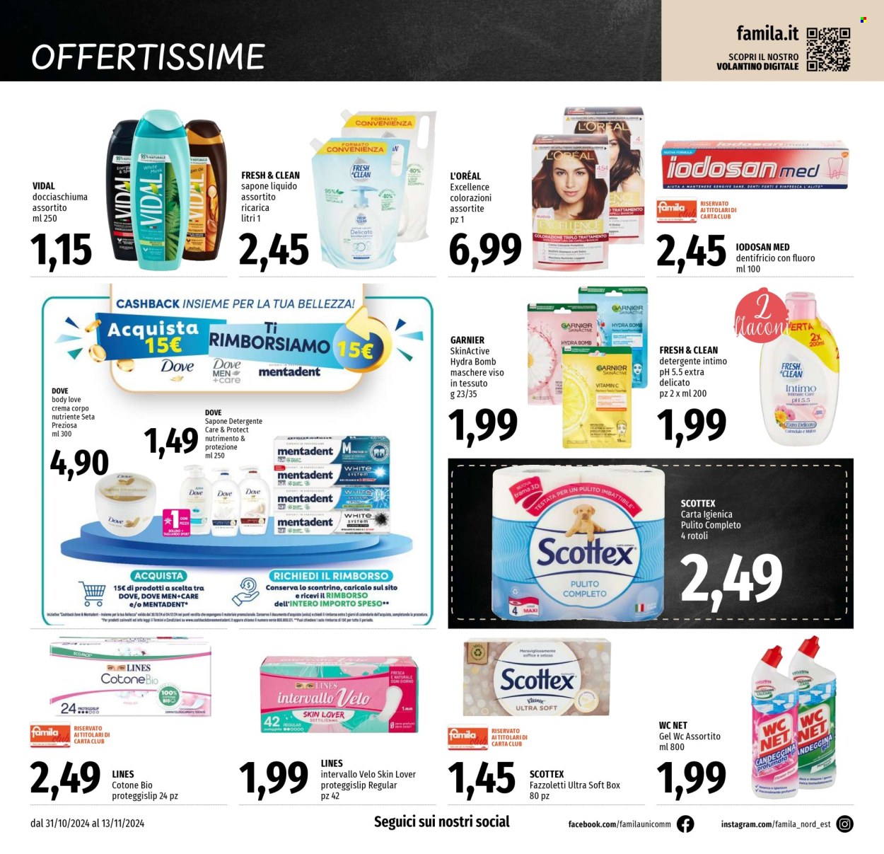 Volantino Famila - 31/10/2024 - 13/11/2024. Pagina 26