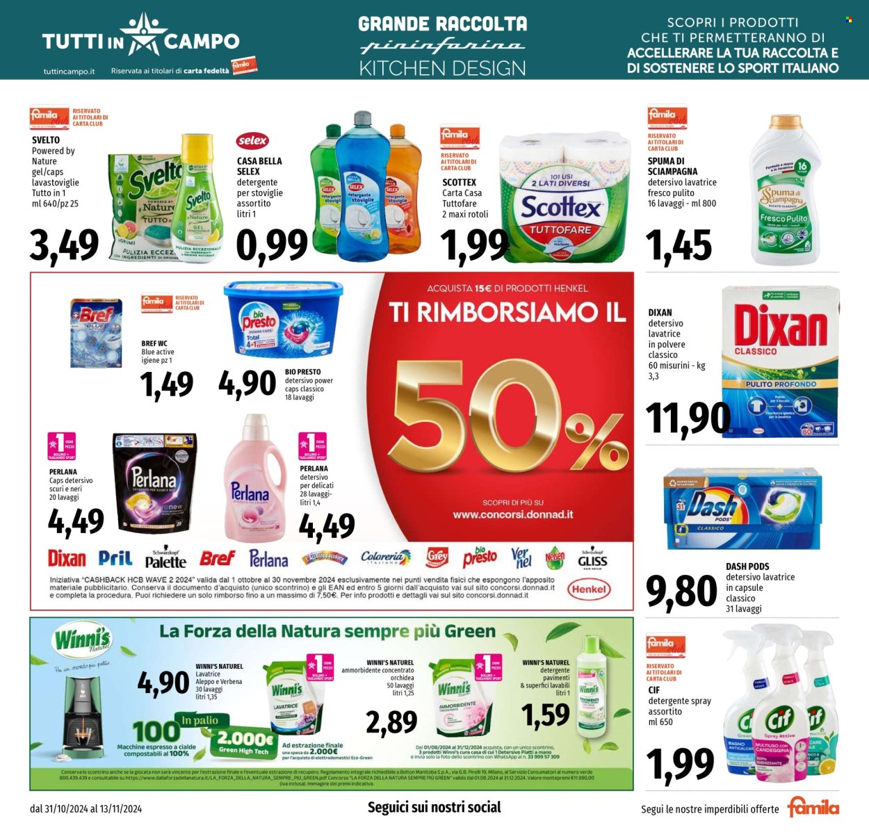 Volantino Famila - 31/10/2024 - 13/11/2024. Pagina 27