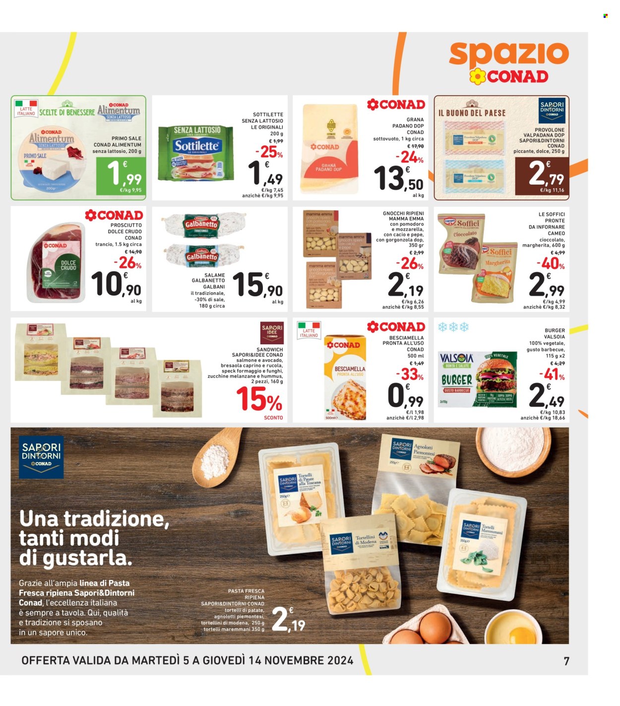 Volantino Spazio Conad - 5/11/2024 - 14/11/2024. Pagina 7