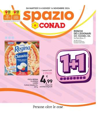 Volantino Spazio Conad - 5/11/2024 - 14/11/2024.