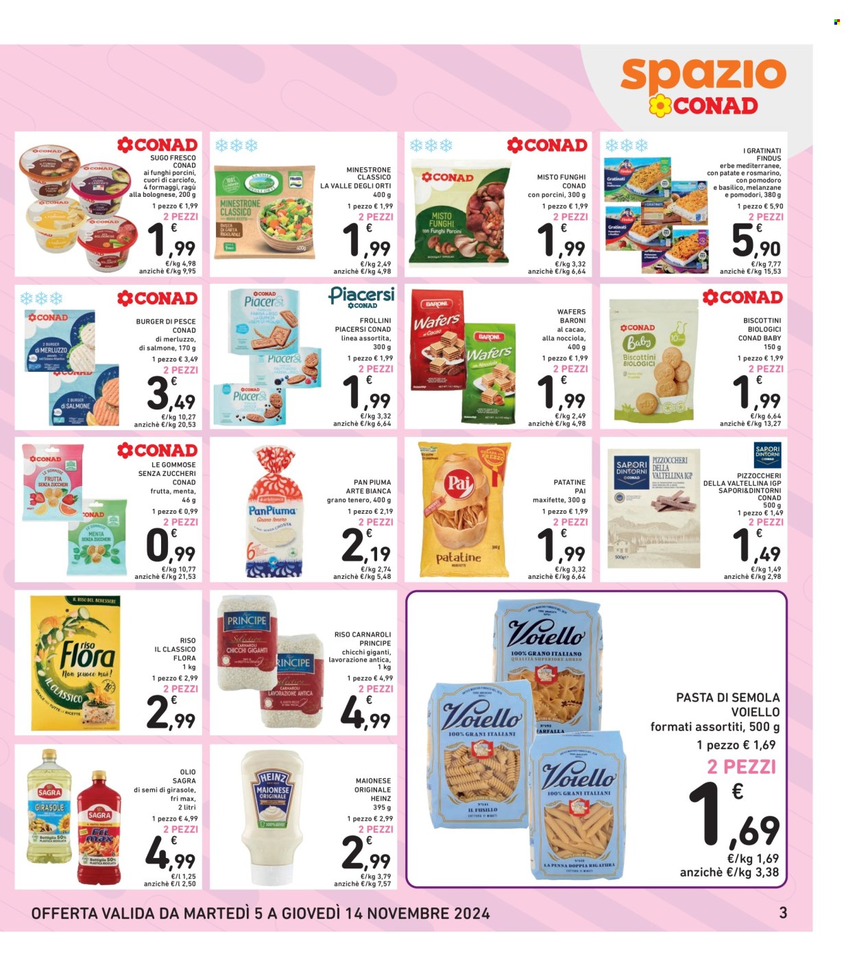 Volantino Spazio Conad - 5/11/2024 - 14/11/2024. Pagina 3