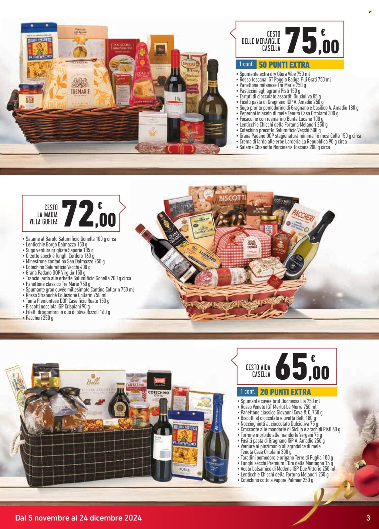 Leták Conad - 5.11.2024 - 24.12.2024. Strana 3