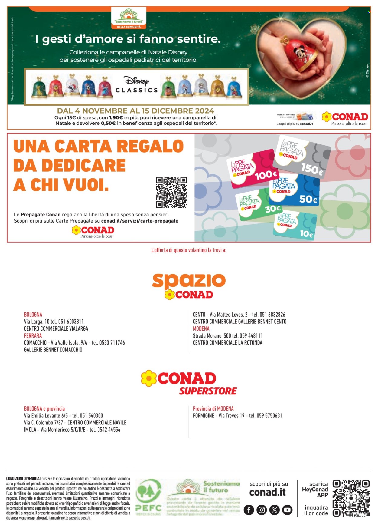 Leták Conad - 5.11.2024 - 24.12.2024. Strana 20