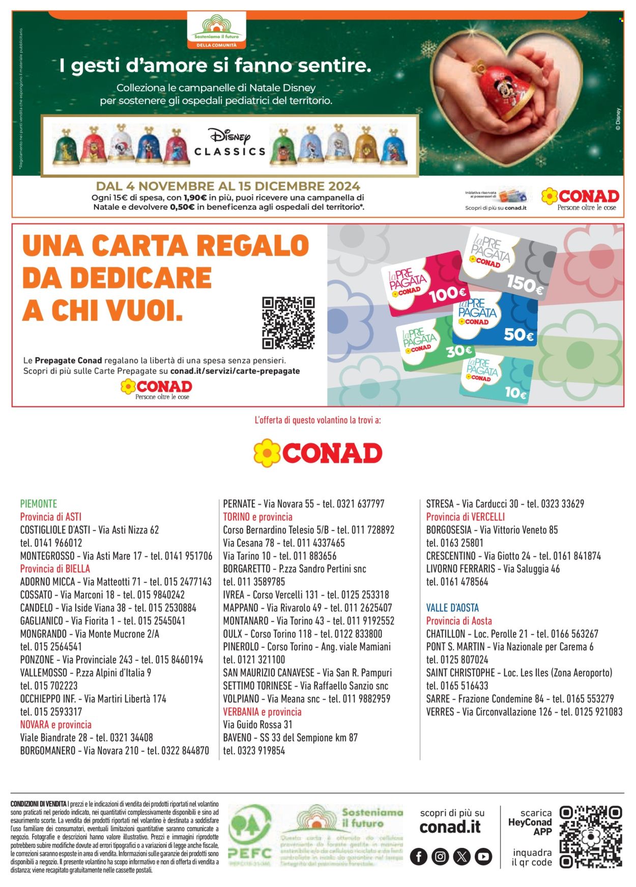 Leták Conad - 5.11.2024 - 24.12.2024. Strana 16