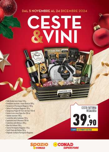 Volantino Conad - 5/11/2024 - 24/12/2024.