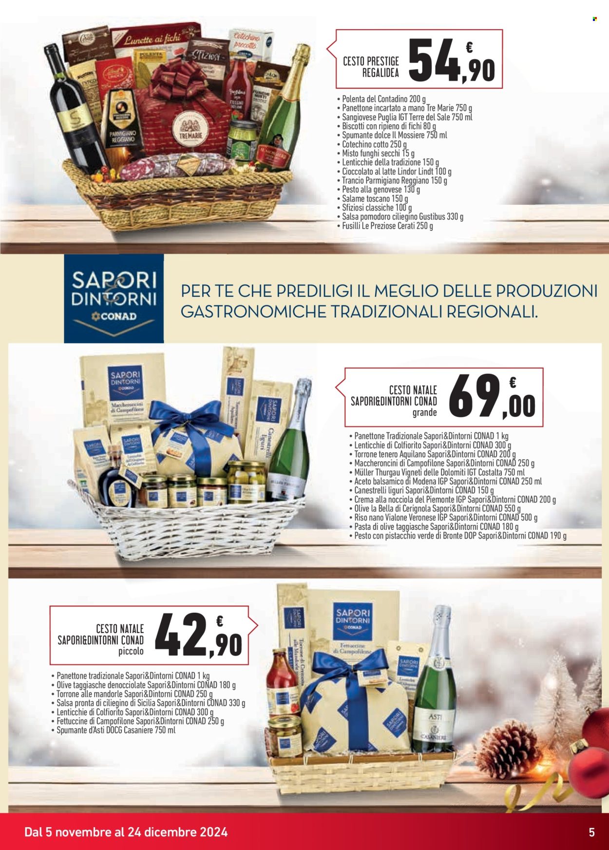Volantino Conad - 5/11/2024 - 24/12/2024. Pagina 5