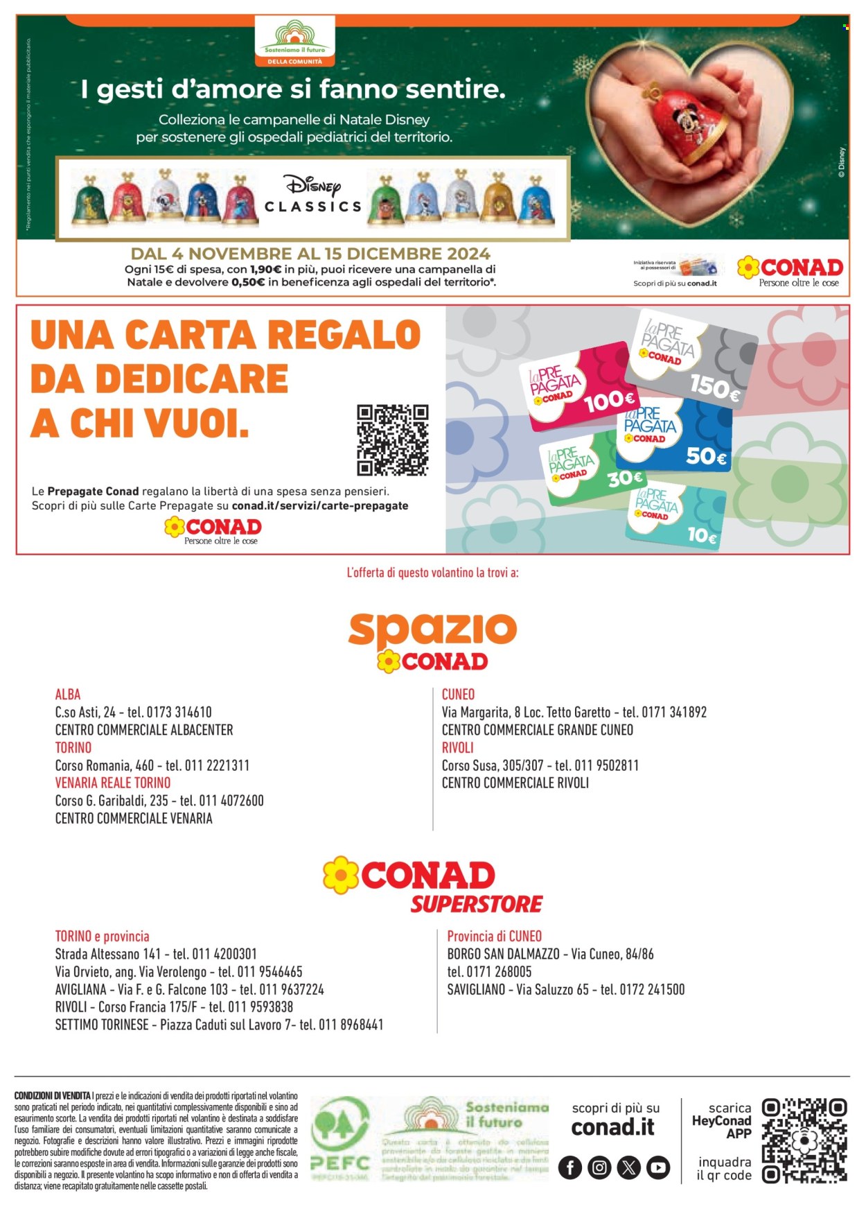 Leták Conad - 5.11.2024 - 24.12.2024. Strana 20