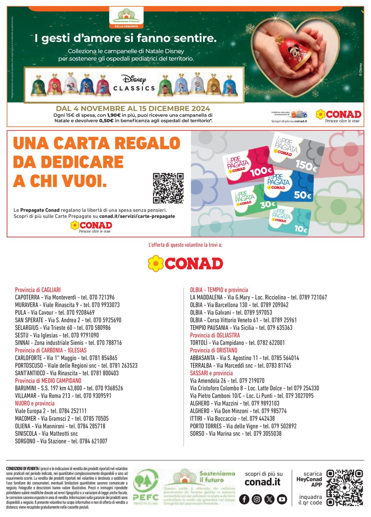 Leták Conad - 5.11.2024 - 24.12.2024. Strana 16