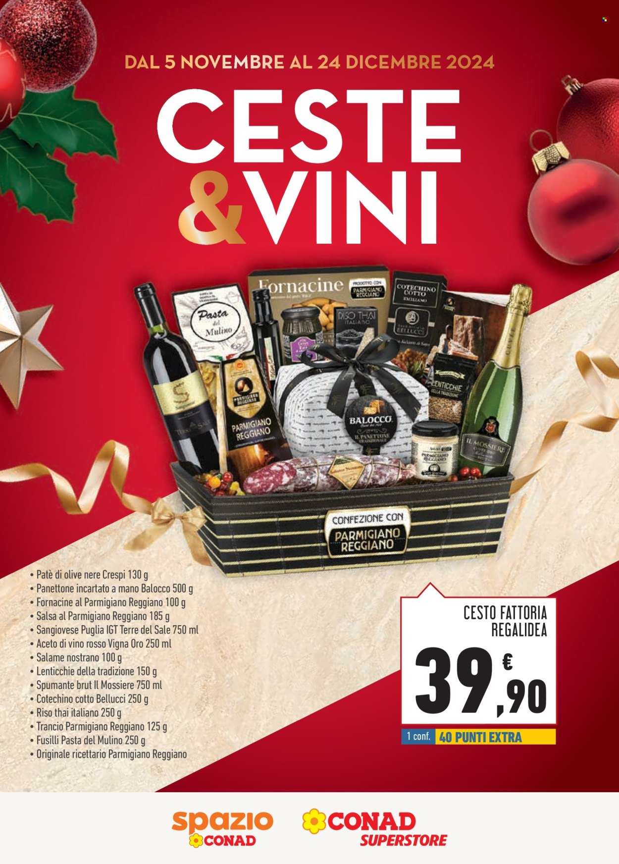 Leták Conad - 5.11.2024 - 24.12.2024. Strana 1