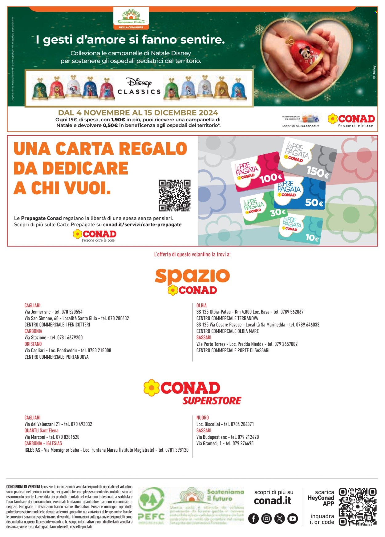 Leták Conad - 5.11.2024 - 24.12.2024. Strana 20