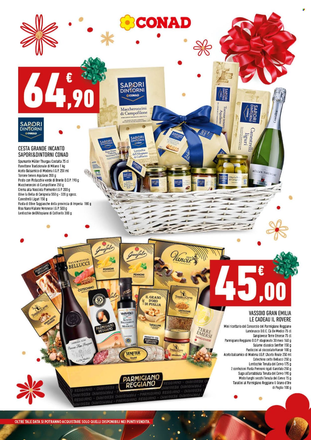 Leták Conad - 6.11.2024 - 15.12.2024. Strana 3