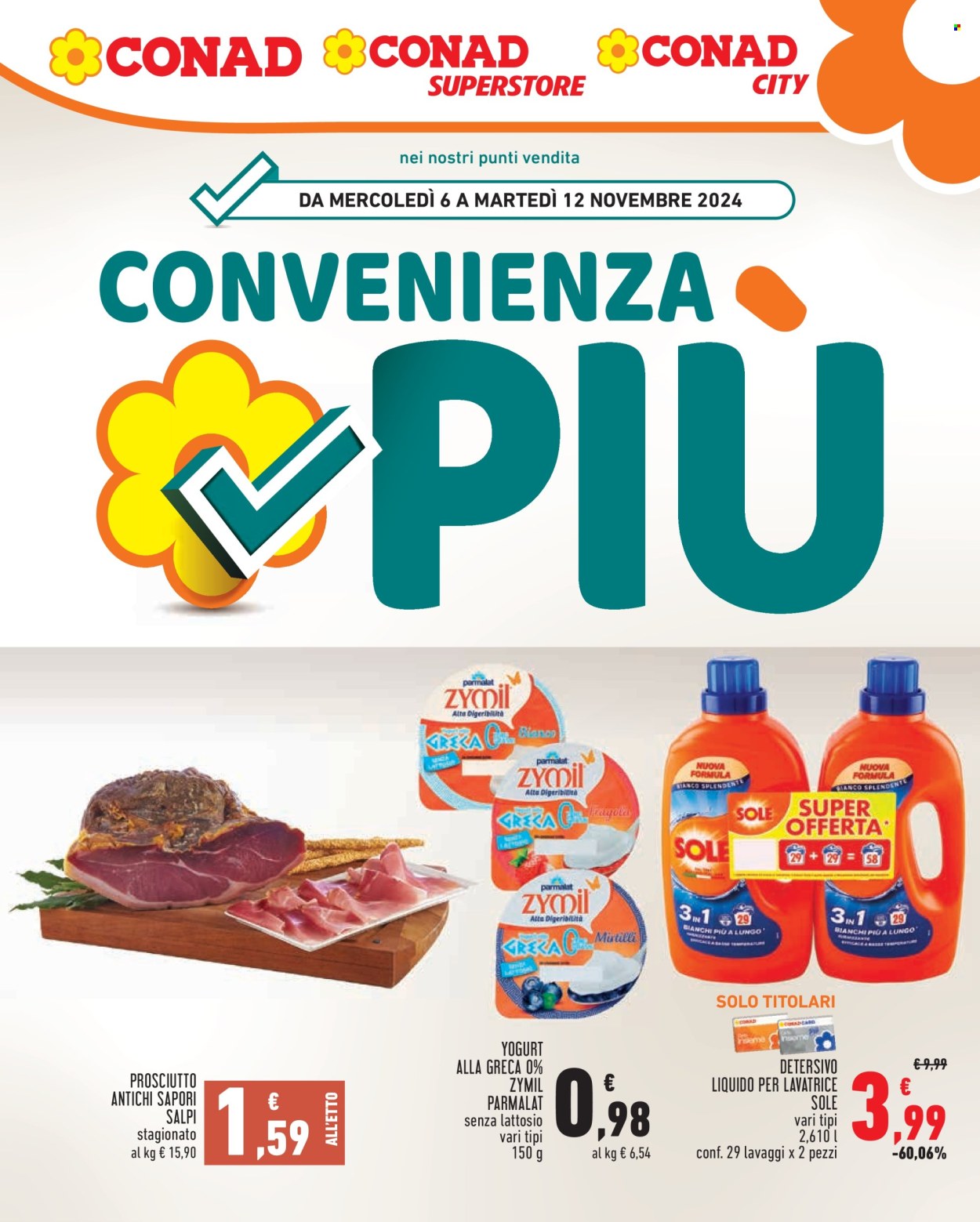 Leták Conad - 6.11.2024 - 12.11.2024. Strana 1