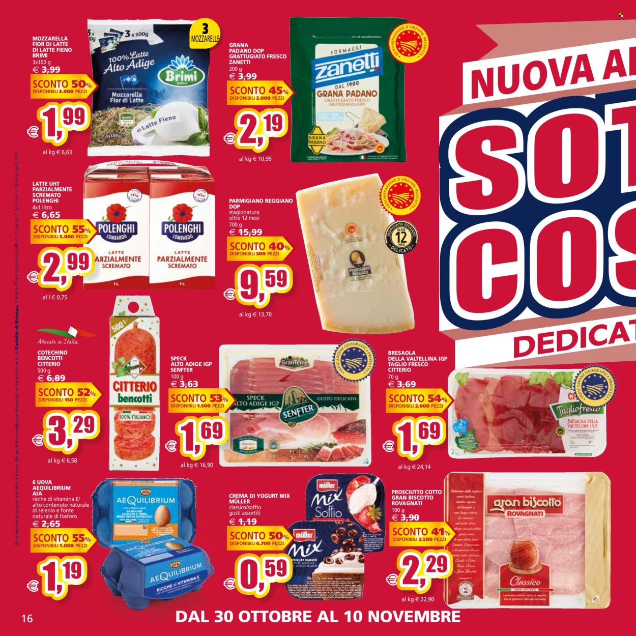 Volantino Il Gigante - 30/10/2024 - 10/11/2024. Pagina 16