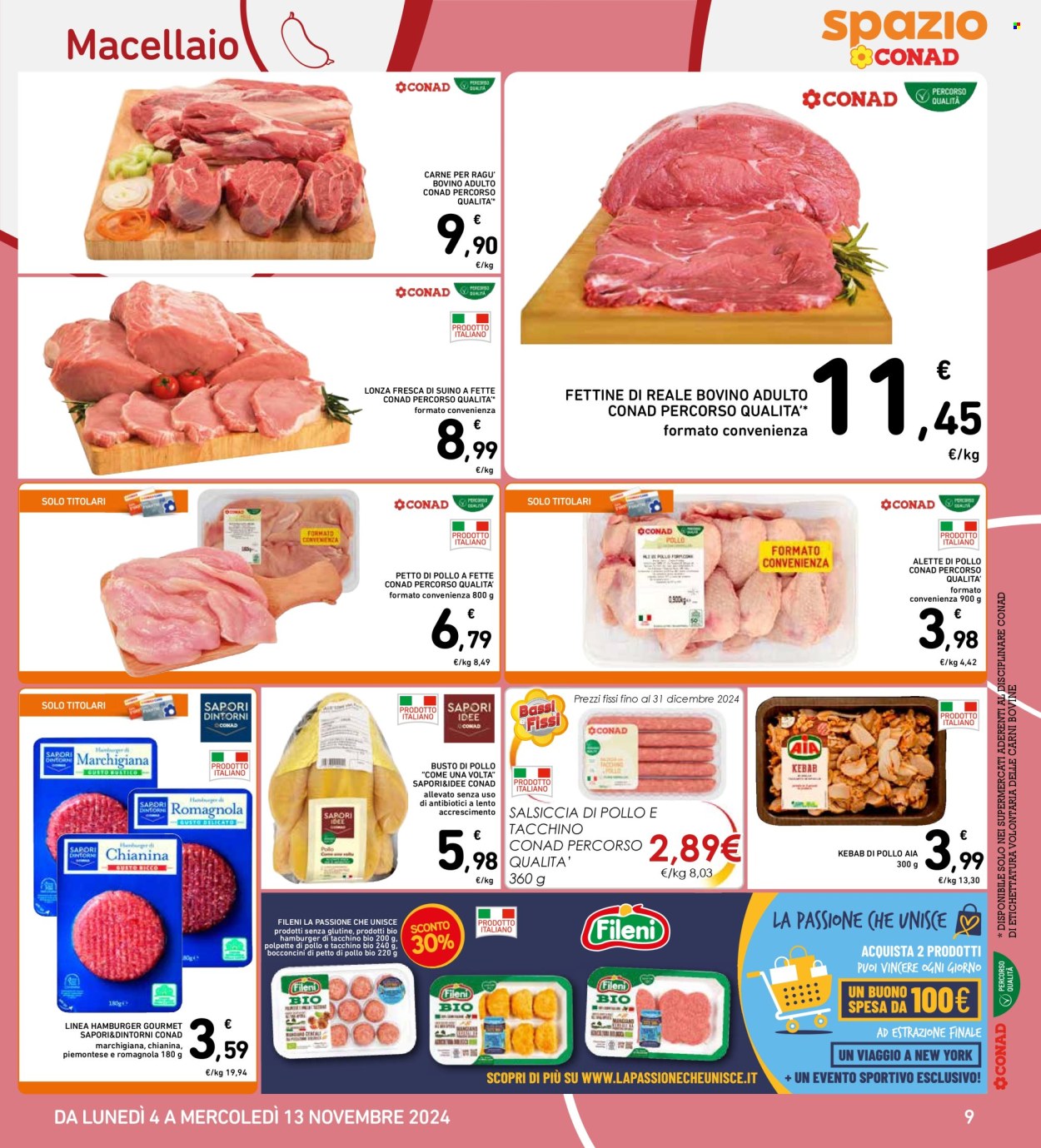 Volantino Spazio Conad - 4/11/2024 - 13/11/2024. Pagina 9