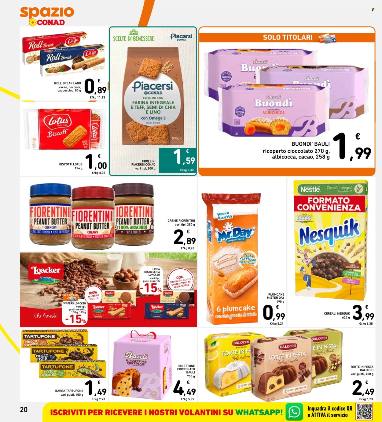 Volantino Spazio Conad - 4/11/2024 - 13/11/2024. Pagina 20