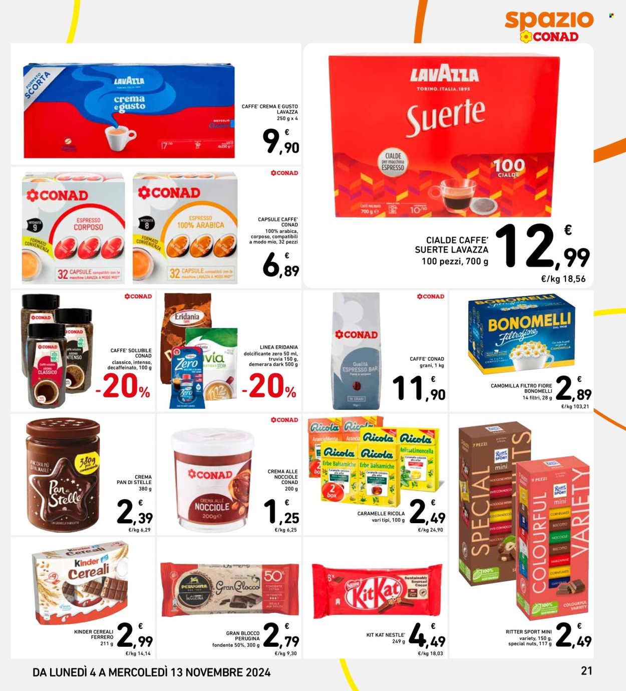Volantino Spazio Conad - 4/11/2024 - 13/11/2024. Pagina 21