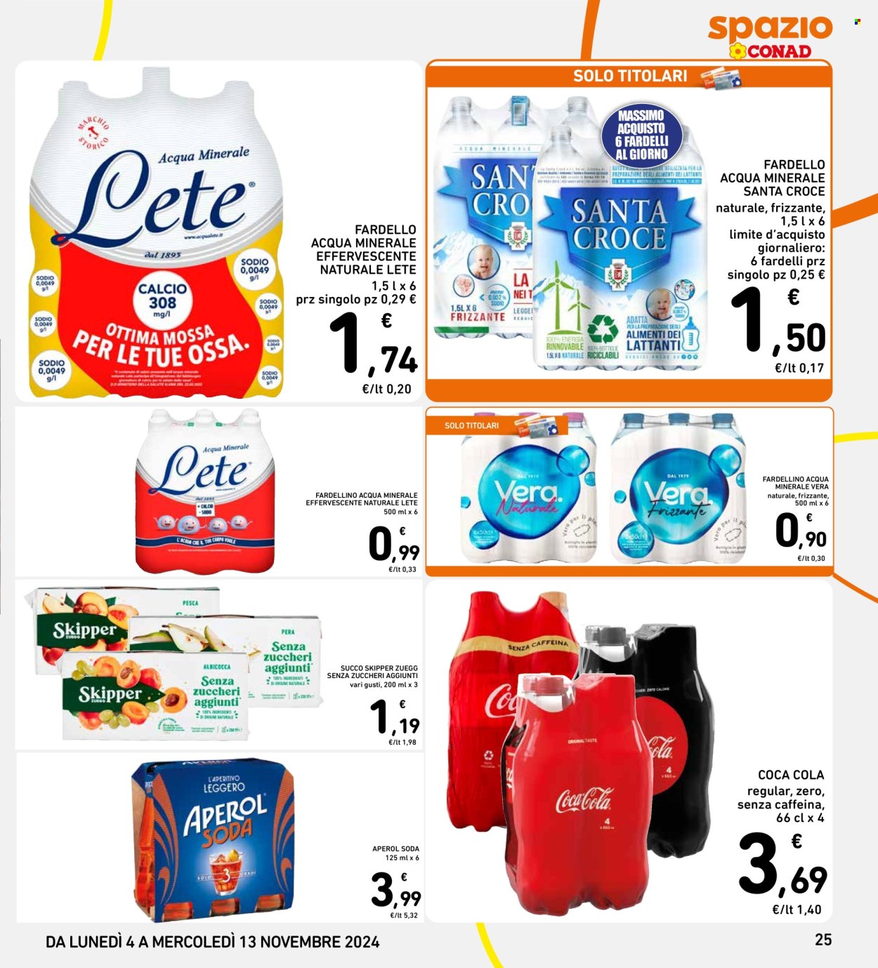 Volantino Spazio Conad - 4/11/2024 - 13/11/2024. Pagina 25