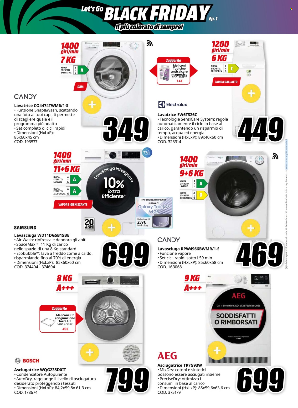 Volantino MediaWorld - 1/11/2024 - 11/11/2024. Pagina 18