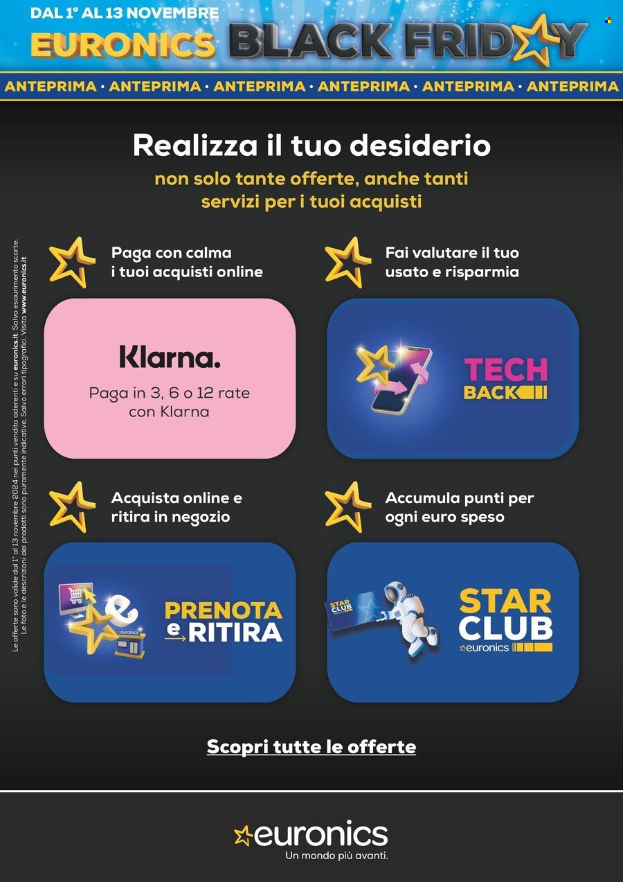 Volantino Euronics - 31/10/2024 - 13/11/2024. Pagina 2